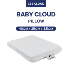 Zee Cloud® Baby Cloud Charcoal Airflow Material Pillow (40cm x 25cm x 3.5cm)