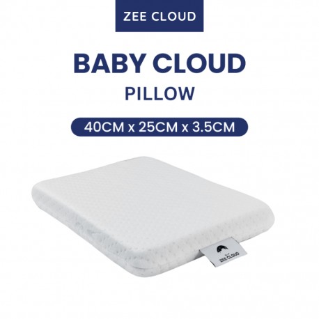 Zee Cloud® Baby Cloud Charcoal Airflow Material Pillow (40cm x 25cm x 3.5cm)