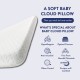 Zee Cloud® Baby Cloud Charcoal Airflow Material Pillow (40cm x 25cm x 3.5cm)