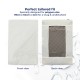 ZEECLOUD® Waterproof Playpen Mattress Cover – 1 Unit / 96cm x 64cm x 4cm / Easy to_230495