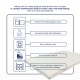 ZEECLOUD® Waterproof Playpen Mattress Cover – 1 Unit / 96cm x 64cm x 4cm / Easy to_230500
