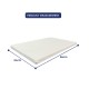 ZEECLOUD® Waterproof Playpen Mattress Cover – 1 Unit / 96cm x 64cm x 4cm / Easy to_230501