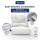 Baby Pillow Set 3 in 1 / 100% Cotton / Soft &amp; Hypoallergenic / 2 Bolster + 1_230502