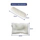 Baby Pillow Set 3 in 1 / 100% Cotton / Soft &amp; Hypoallergenic / 2 Bolster + 1_230505