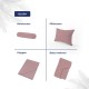 ZEE CLOUD® Premium Microfiber Baby Mattress Fitted Sheet (Blush)_230672