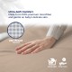ZEE CLOUD® Premium Microfiber Baby Mattress Fitted Sheet (Blush)_230675