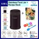 Zojirushi 500ml S/S Food Jar - SW-EAE-50 + Recipe Book + Spoon (BUNDLE PACKAGE)