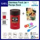 ZojirushiI 450ml S/S Food Jar - SW-HAE-45 + Recipe Book + Spoon (BUNDLE PACKAGE)