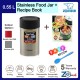 Zojirushi 550ml S/S Food Jar - SW-HAE-55 + Recipe Book + Spoon (BUNDLE PACKAGE)