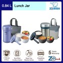 Zojirushi 0.84L S/S Lunch Jar - SL-NC-09-ST (Stainless Silver)
