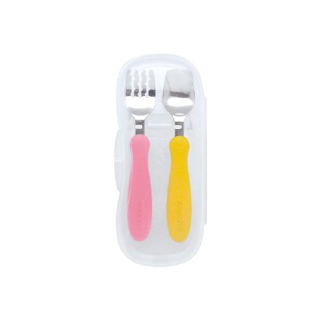 Edisonmama Fork & Spoon Kids (With Case)